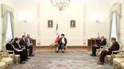 آیت‌الله رئیسی: موضع ایران حل مسائل جمهوری آذربایجان و ارمنستان از طریق گفتگو است
