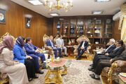 وزیر دادگستری با رئیس کانون فدرال سردفتران روسیه دیدار کرد