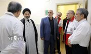 مسئولان حج و زیارت از مرکز پزشکی جمعیت هلال احمر در مدینه بازدید کردند