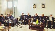 مراسم یادبود والده سیدحسن نصرالله در دفتر مرکزی حزب‌الله در تهران برگزار شد