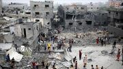 تحویل پیکر ۸۰ شهید فلسطینی به بیمارستان ناصر؛ شرق خان‌یونس بمباران شد