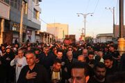 گزارش تصویری/ حضور استاندار خوزستان در بین عزاداران شهرستان دشت آزادگان به مناسبت یوم العباس