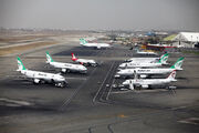تمامی پروازهای فرودگاه مهرآباد تا ۷:۳۰ روز ۲۶ فروردین باطل شد