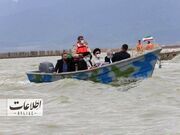 عکس:قایق‌سواری رئیسی در دریای خزر