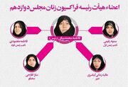 رییس فراکسیون زنان مجلس دوازدهم انتخاب شد
