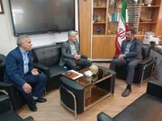 دیدار مدیر شرکت ملی پخش فراورده های نفتی منطقه اصفهان با فرماندار شهرضا