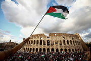 تظاهرات گسترده در شهرهای مختلف ایتالیا در حمایت از فلسطین + فیلم