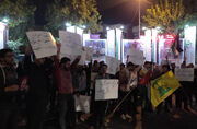 جزئیاتی از تجمع مردم تهران در اعتراض به جنایات رژیم صهیونسیتی در غزه+ فیلم