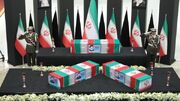 ادای احترام 90 تن از سران و مقامات کشورها و سازمان‌های منطقه‌ای به مقام رئیس جمهور شهید و همراهان