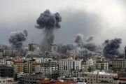 تداوم بمباران نوار غزه/درگیری رزمندگان فلسطین با اشغالگران در قلقیلیه/ راهپیمایی زنان کفن پوش در اردن در حمایت از غزه
