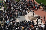 دهها نفر از دانشجویان از سوی پلیس آمریکا دستگیر شدند