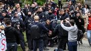 یورش پلیس آلمان به تجمع طرفداران فلسطین در دانشگاه برلین