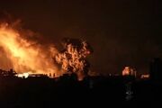 دهها شهید در بمباران مناطق مختلف نوار غزه/ اختلافات میان سران اسرائیل درباره آتش‌بس/ آتش‌سوزی‌های گسترده در «کریات شمونه» در پی اصابت موشک‌های حزب الله