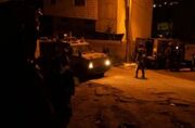 حملات شبانه اشغالگران به کرانه باختری