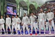 ایران ۴۵ - ۴۴ آمریکا؛ تیم ملی شمشیربازی به نیمه نهایی صعود کرد