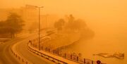 هشدار نارنجی هواشناسی برای ۶ استان و پیش‌بینی گرد و خاک در غرب کشور