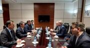 دیدار باقری با وزیر حمل و نقل ازبکستان
