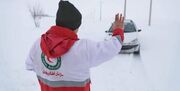 اسکان اضطراری ۴۴۹۳ نفر در برف و کولاک