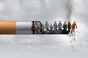 بارِسنگین استعمال دخانیات بر شانه‌های نظام‌سلامت ایران