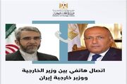 رایزنی تلفنی باقری و وزیر خارجه مصر