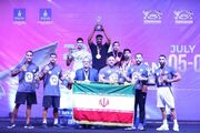تیم ملی پرورش اندام ایران قهرمان آسیا شد