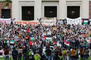 تظاهرات فعالان ضد جنگ در نیویورک در واکنش به ادامه جنایات در غزه