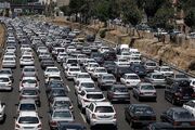 ترافیک سنگین در محور چالوس و آزادراه تهران شمال