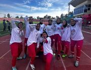 فوتبال جوانان کافا / برتری دختران ایران برابر تاجیکستان