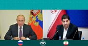 پوتین در گفت‌وگو با مخبر: ایران از این روزهای سخت عبور خواهد کرد