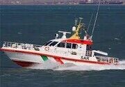 نجات ۱۱ سرنشین قایق غیرمجاز در آب‌های جزیره کیش + فیلم
