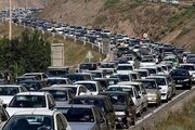 ترافیک سنگین در محور هراز و چالوس | وضعیت تردد در آزادراه تهران - شمال