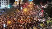 تظاهرات هزاران نفر در خیابان‌های تل آویو علیه نتانیاهو