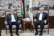 دیدار رهبران حماس و جهاد اسلامی در دوحه