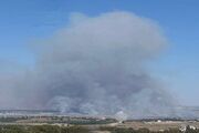 رسانه‌های صهیونیستی: ۵۲۰۰ هکتار از الجلیل و جولان به آتش کشیده شده است