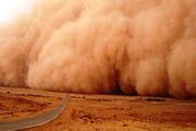 طوفان گرد و خاک در ۱۲ استان+هشدار احتمال وقوع سیلاب