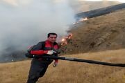 جزئیات جدید از نحوه مرگ جان‌نثار «اسماعیل کریمی» | جنگلبان کردستانی در محاصره آتش جان باخت