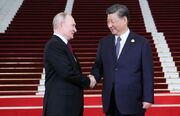 پوتین: روابط با چین فرصت‌طلبانه و علیه کسی نیست/شی: در آزمون‌های بین‌المللی ایستادگی کرده‌ایم