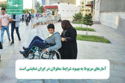 آمارهای مربوط به بهبود شرایط معلولان در ایران نمایشی است