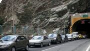 ترافیک نیمه سنگین در اتوبان کرج - تهران + آخرین وضعیت راهها