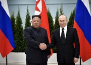 رانندگی دو نفره رییس جمهور روسیه با رهبر کره شمالی! + فیلم