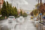 بارش باران و کاهش دما در اغلب استان‌های کشور/ هوای تهران صاف گاهی همراه با وزش باد