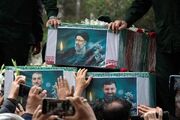 آغاز مراسم وداع تهرانی‌ها با رئیس جمهور شهید و همراهانش