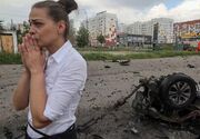 (تصاویر) حمله روسیه به یک کافه در خارکف اوکراین