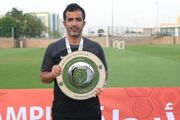 «ایمان مبعلی» بازیکن سابق استقلال در لیگ امارات قهرمان شد