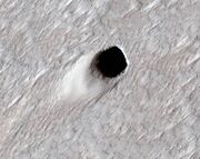  حفرۀ مرموز مریخ به کجا راه دارد؟
