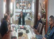 نشست مشترک شهردار سمنان با دبیر اجرایی و اعضای خانه کارگر استان - پایگاه خبری شهرداری سمنان