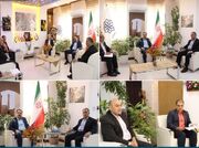 نشست مشترک شهردار سمنان با مدیر امور شعب بانک ملی استان سمنان - پایگاه خبری شهرداری سمنان