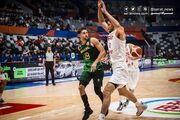 شکست تیم ملی بسکتبال ایران برابر برزیل در نیمه نخست