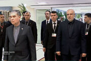 رهبر ملی ترکمنستان با استقبال وزیر نفت وارد ایران شد
