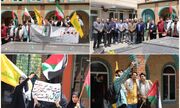 همبستگی دانشجویان دانشگاه علم و فرهنگ با خیزش سراسری دانشجویان مدافع فلسطین